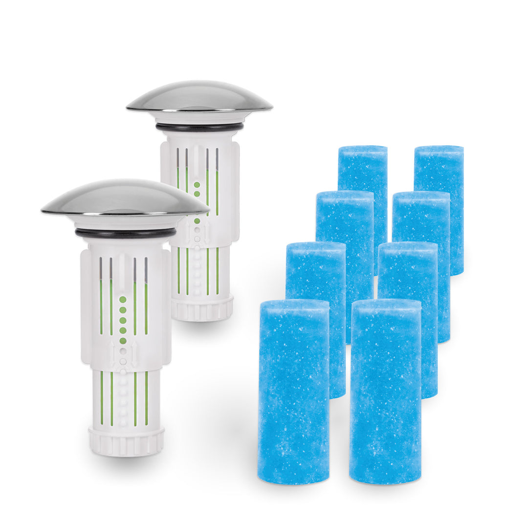 Doppel Set - Abfluss Fee Waschbecken