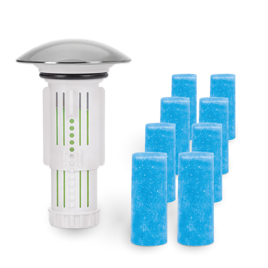 Starter Set - Abfluss Fee Waschbecken (inklusive 9 Duftsteine)