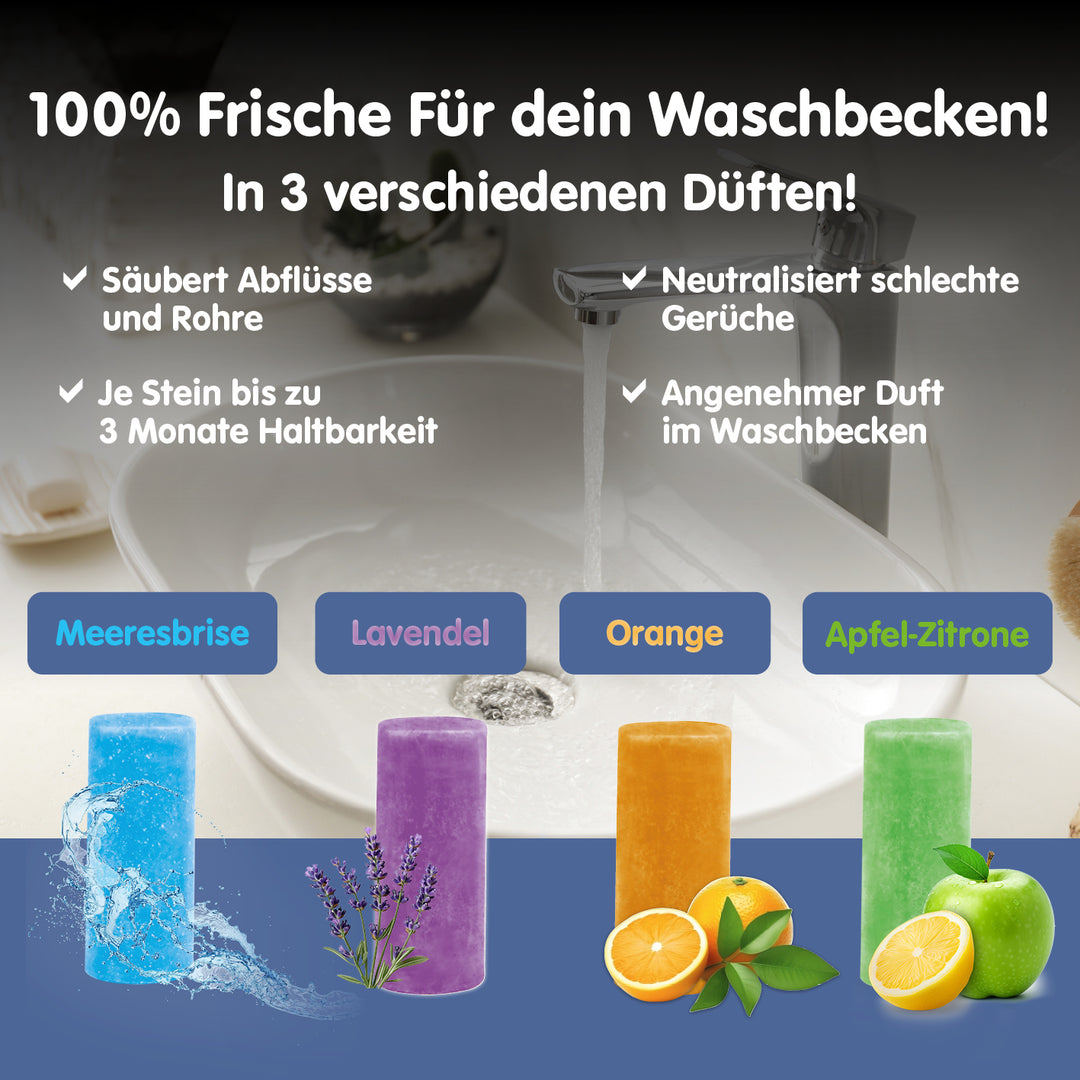 12er Set Reinigungssteine - Duft Bundle