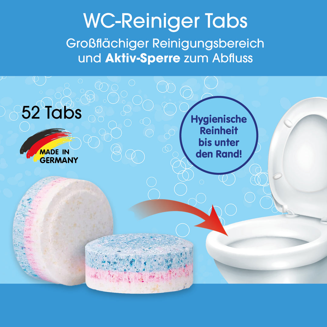 WC-Reiniger Tabs (52Stück)