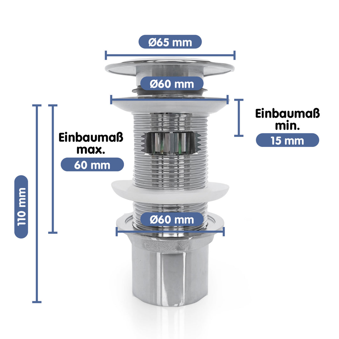 Abfluss Fee Waschbecken - Pop-up